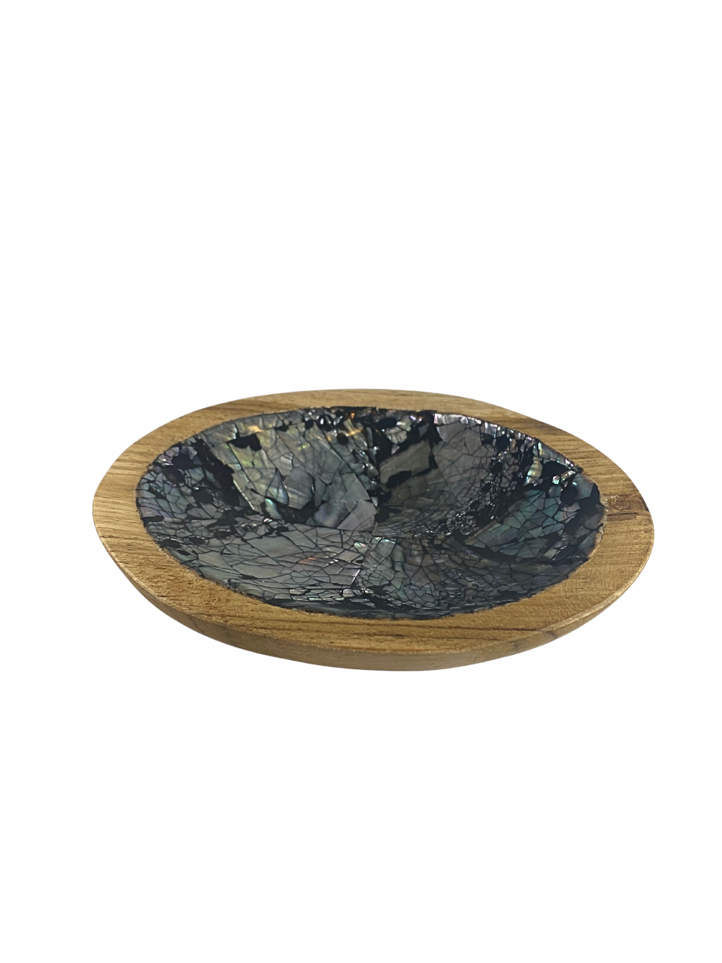 Shell bowl wooden -11cm