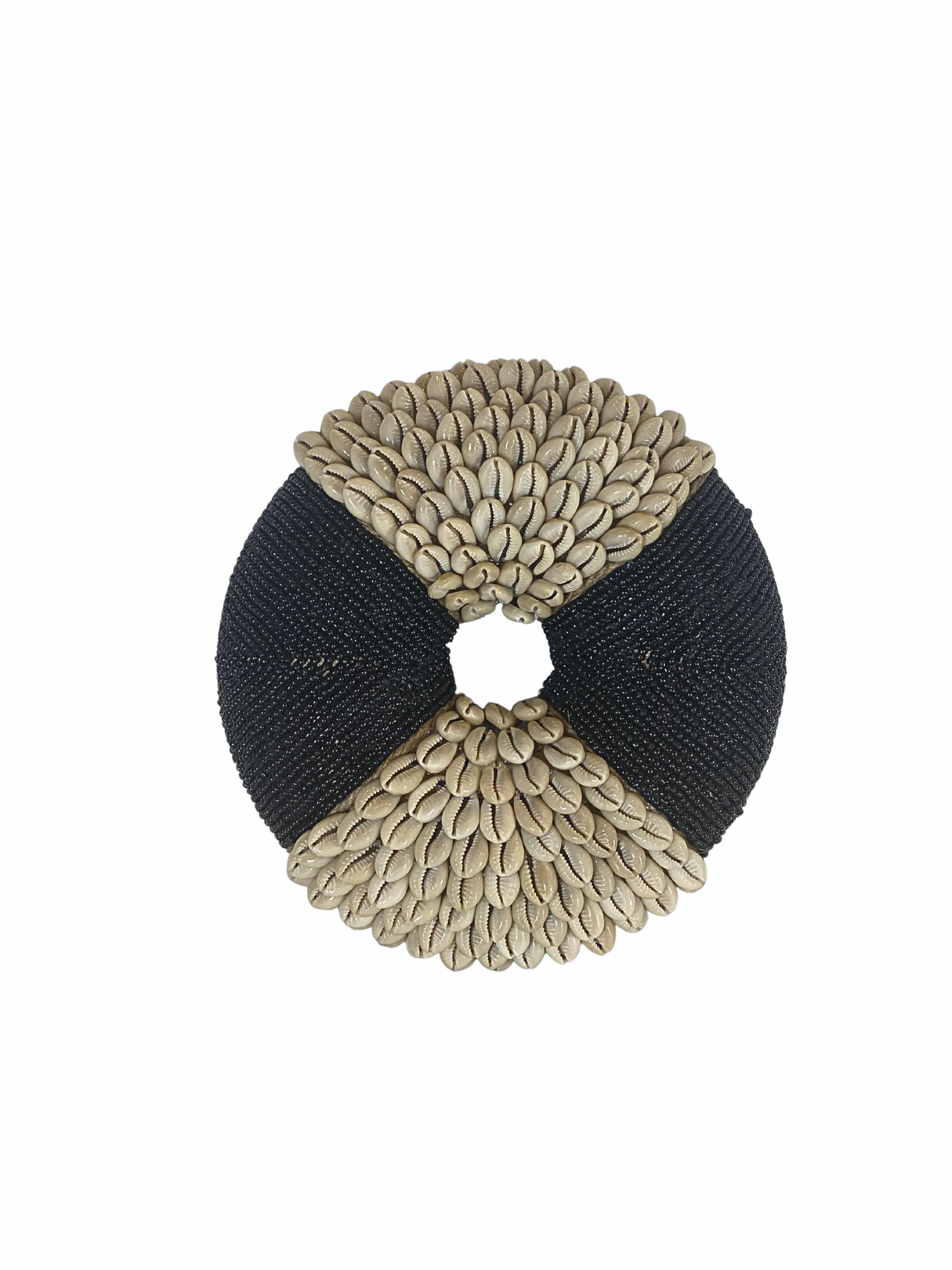 Shell donut natural colour and black