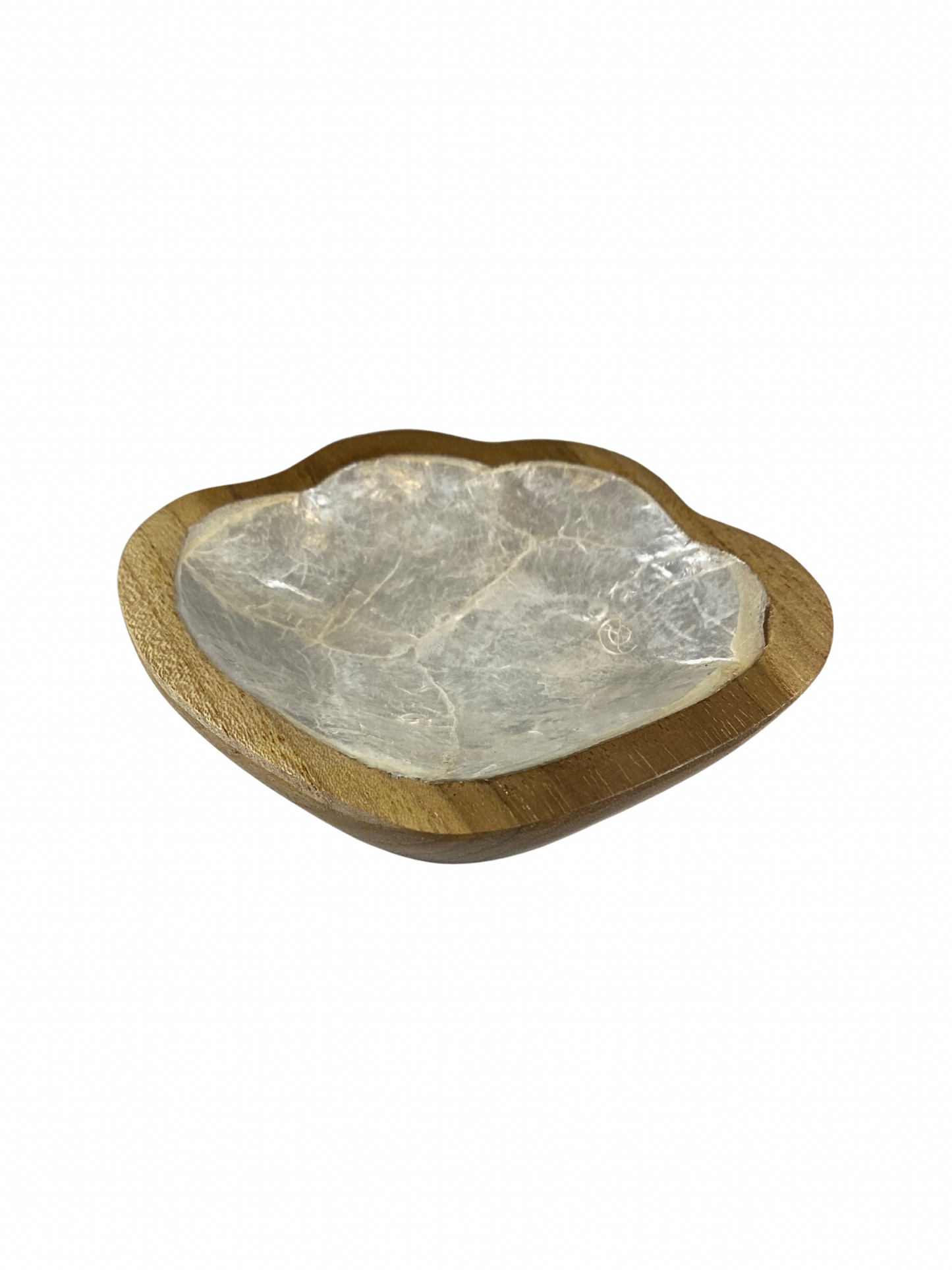 Wooden bowl shell small
