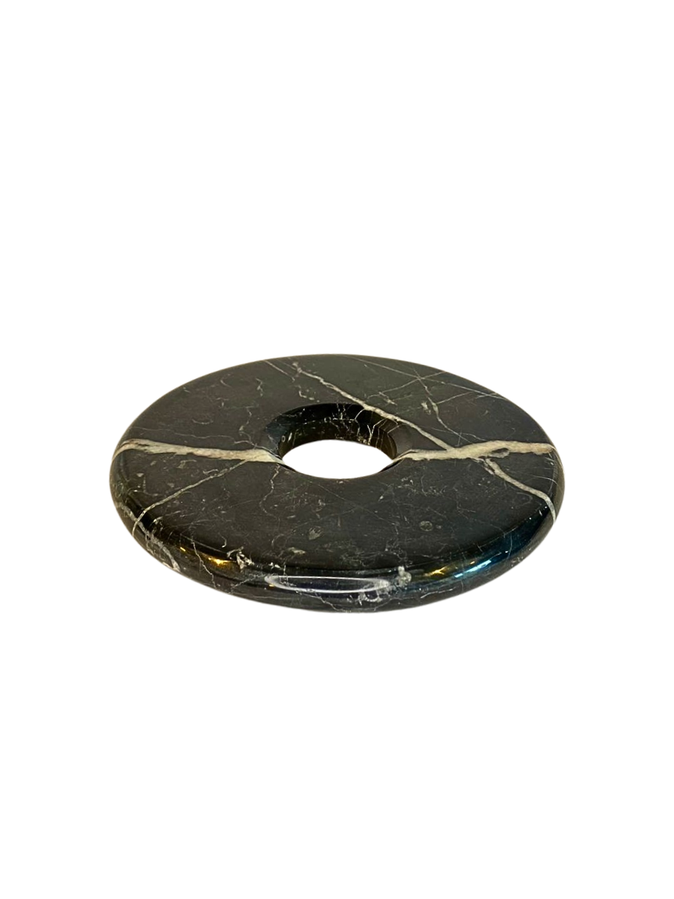 Marble donut black