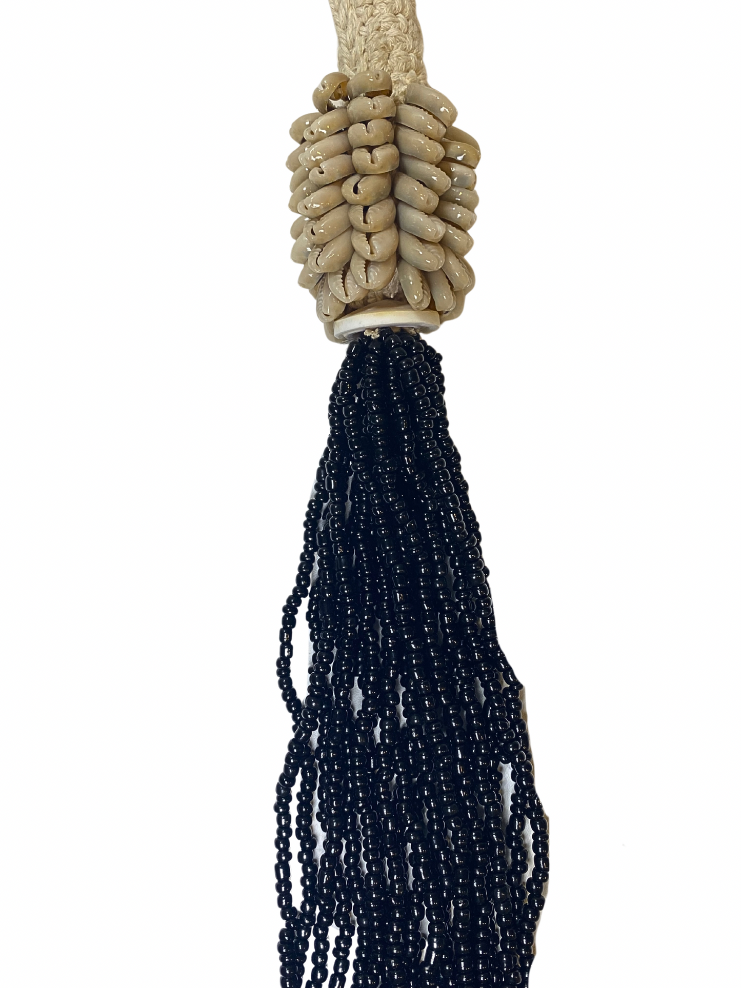 Necklace beads black