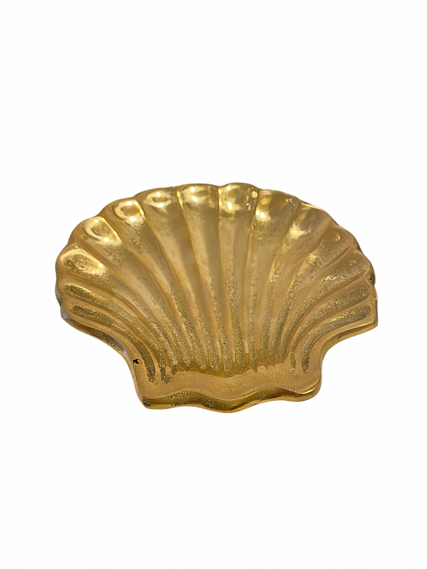 Brass shell plate - 11cm
