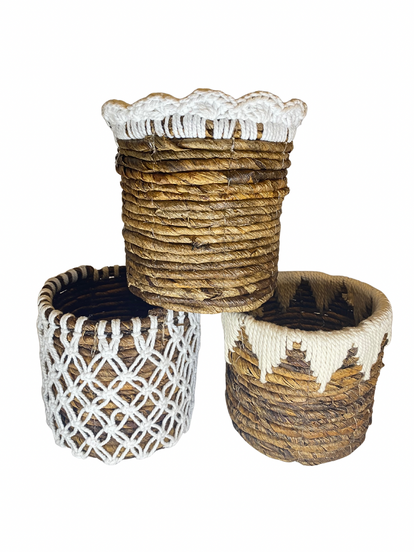 Collection natural round basket