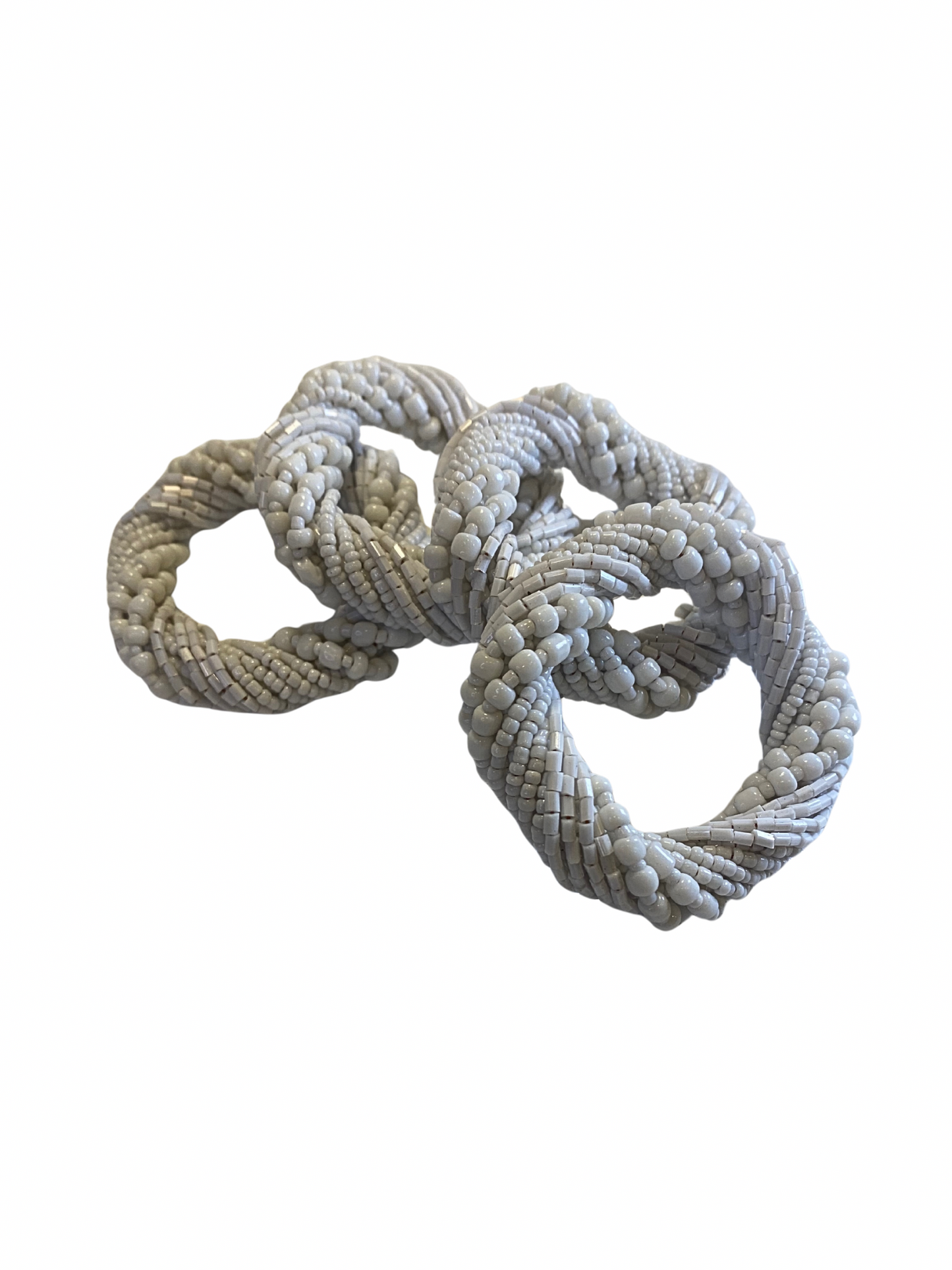 Set ring napkin ( 4 pcs ) white