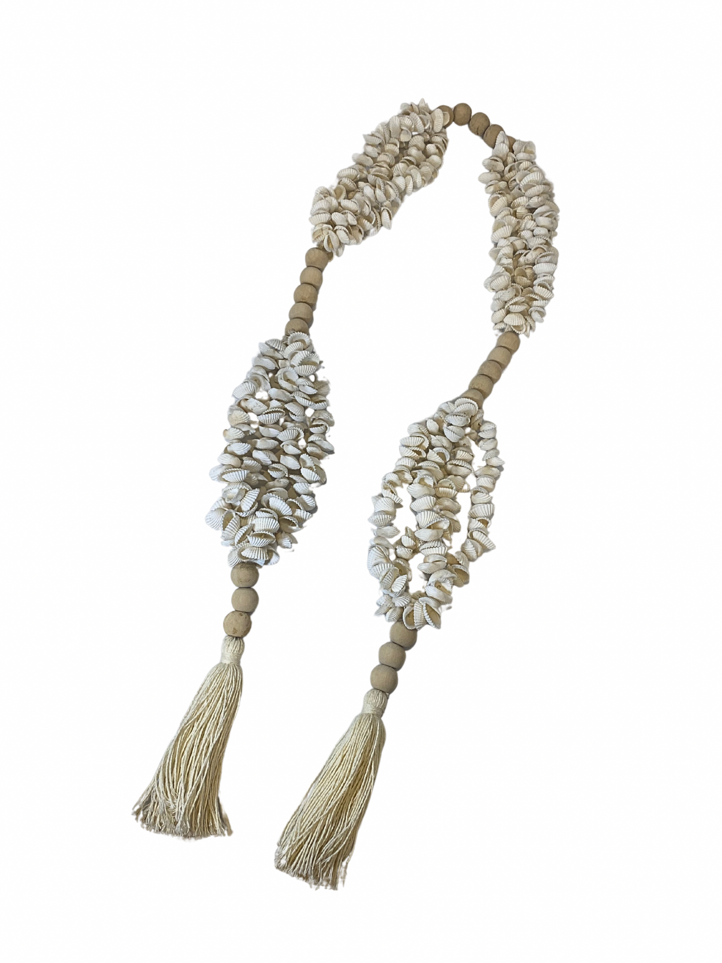 Shell hanger tassel
