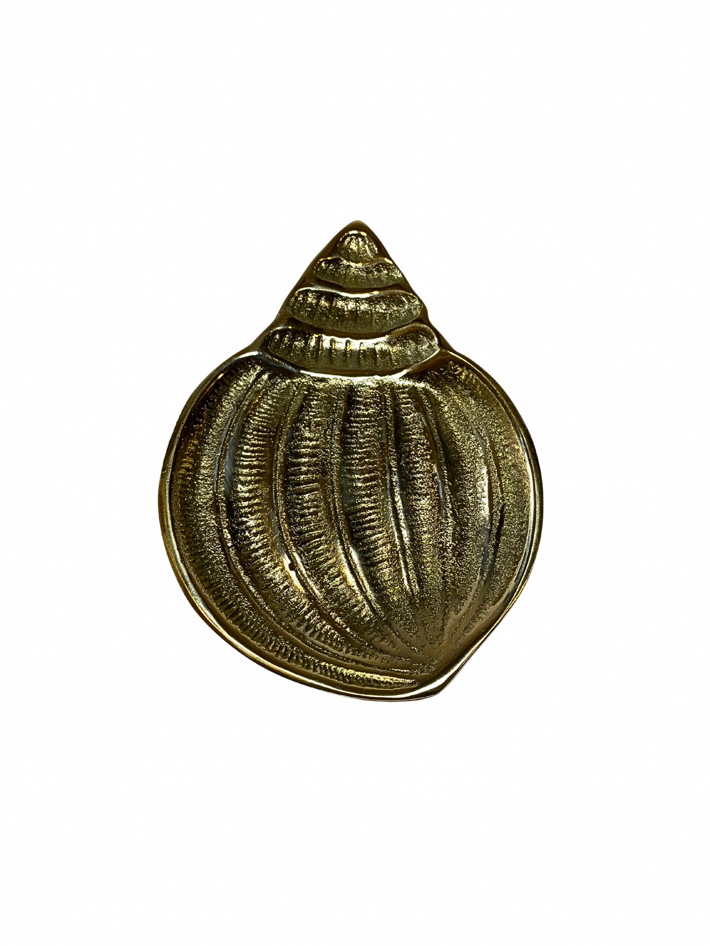 Brass conch dish