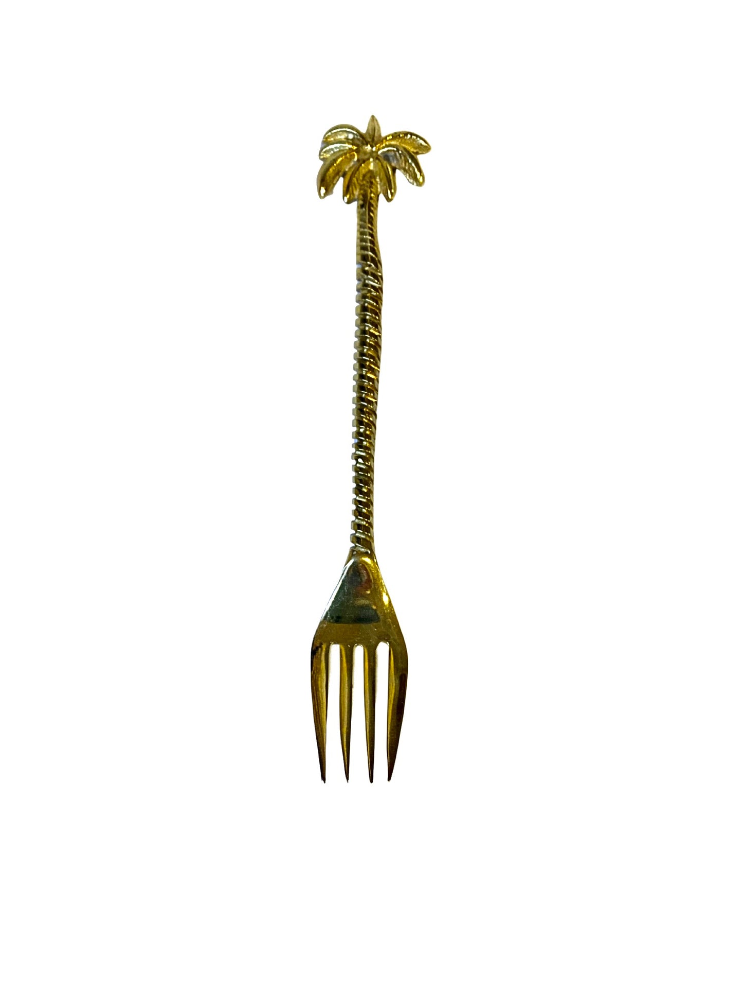 Brass deco fork size L