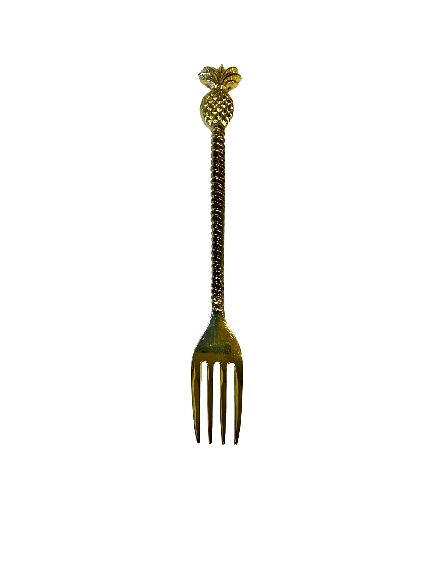 Brass deco fork size L