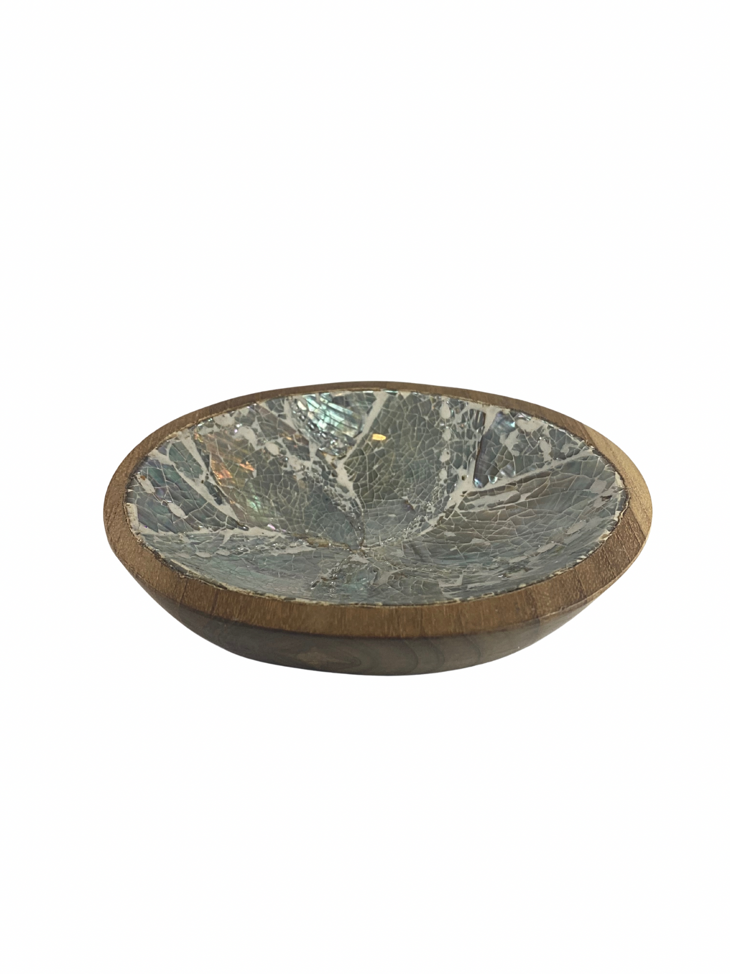Shell bowl wooden - 11cm