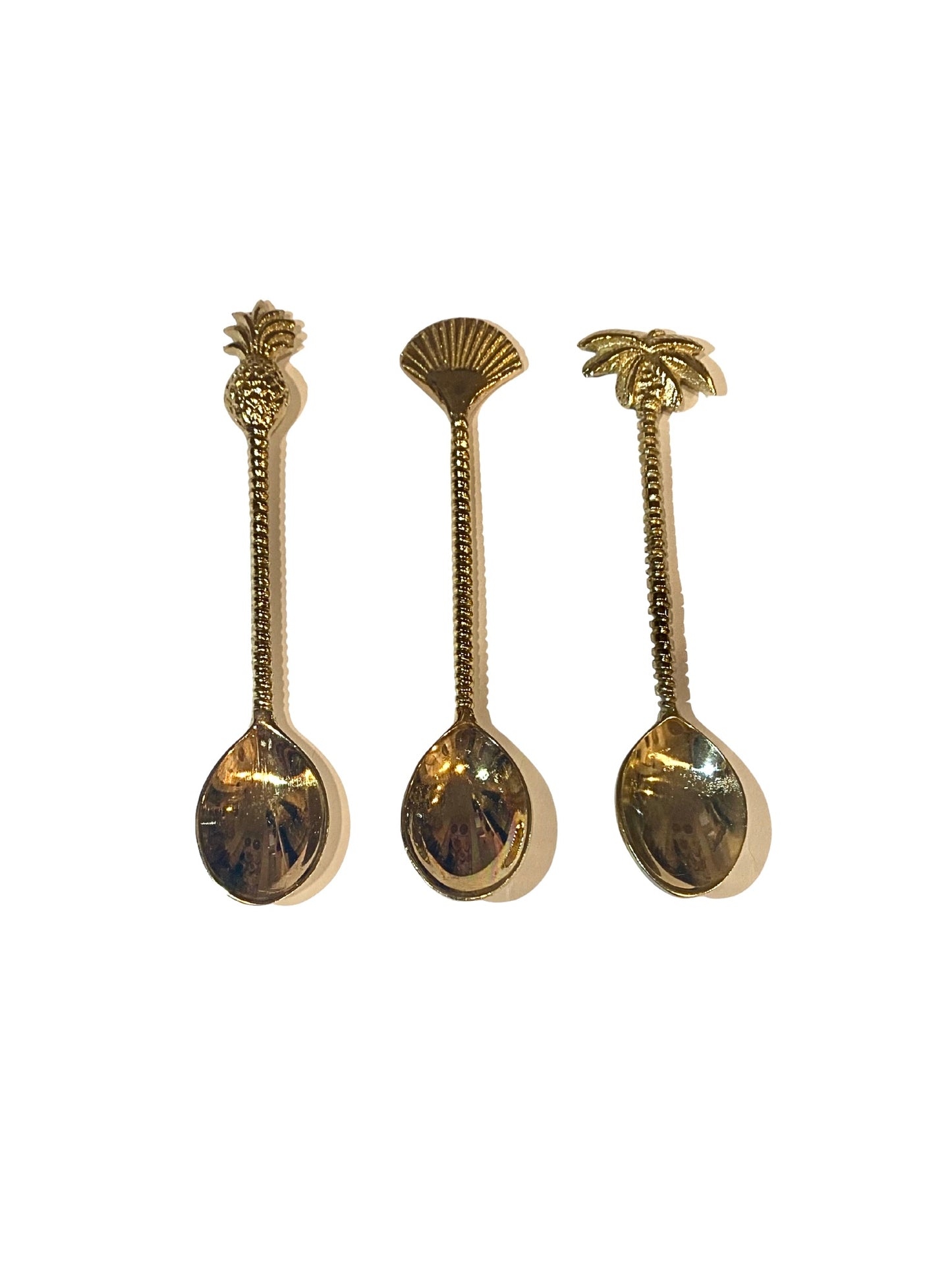 Brass deco spoon size S