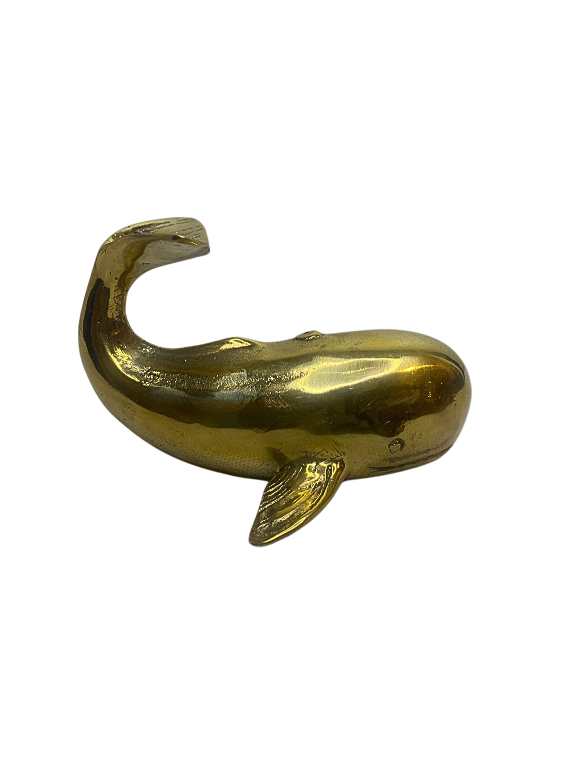 Brass Decor whale