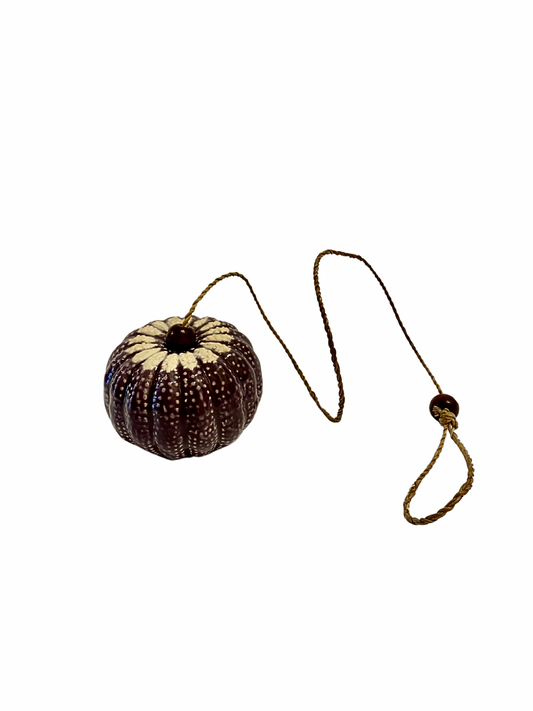 Pumpkin hanging purple