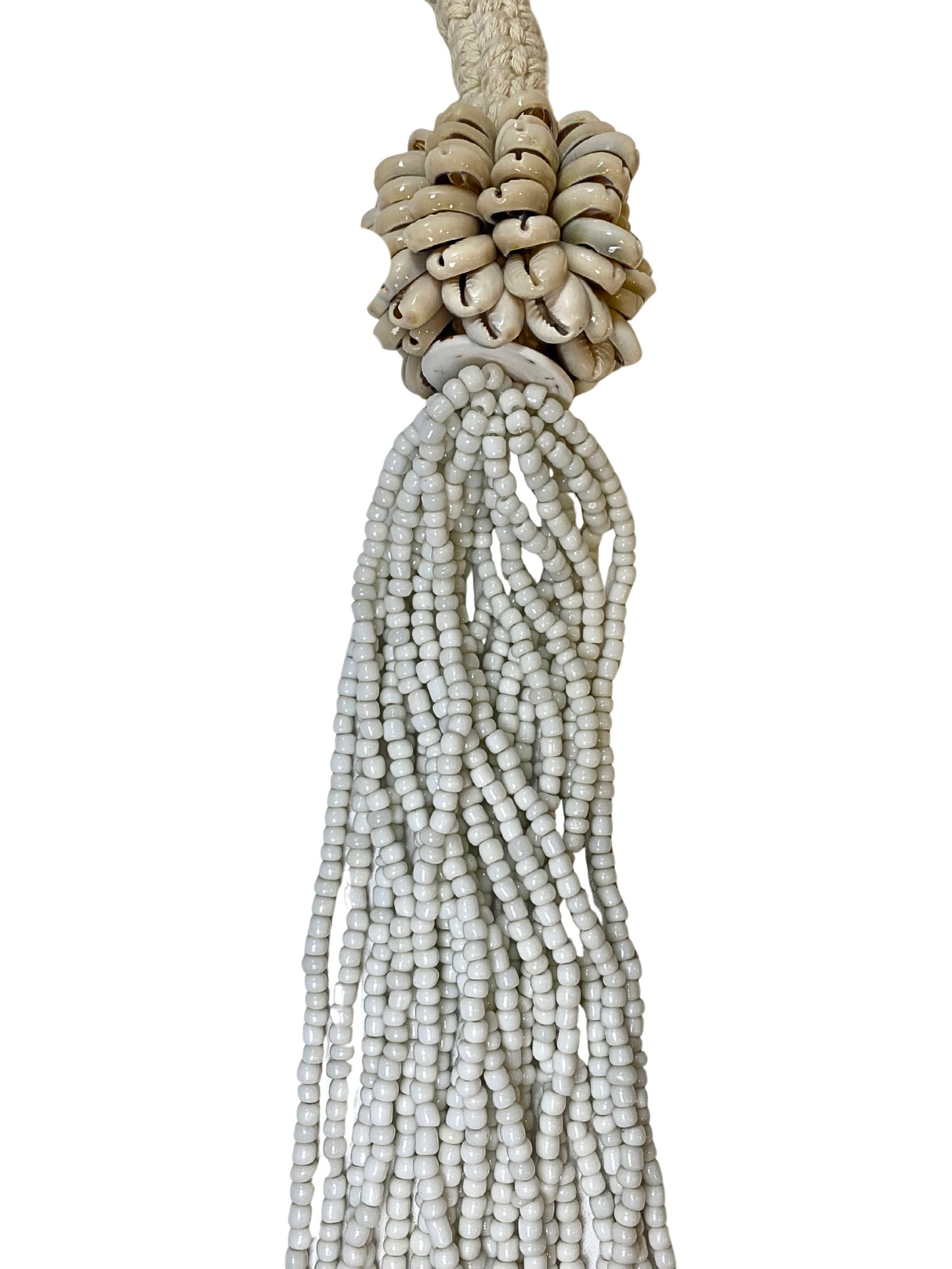 Necklace beads white