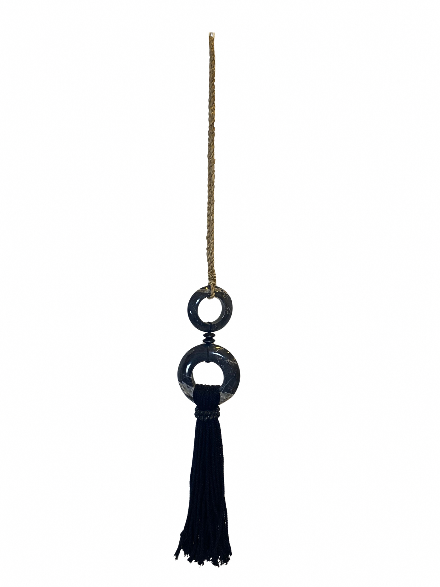 Marble hanger ring