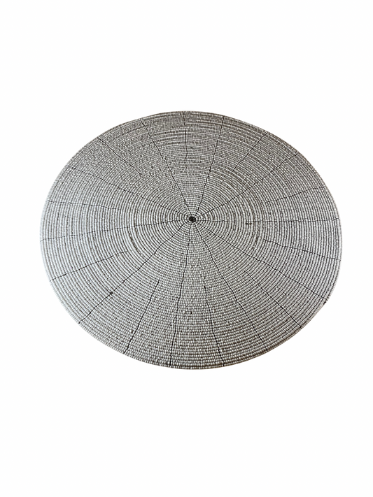 Beads placemat white