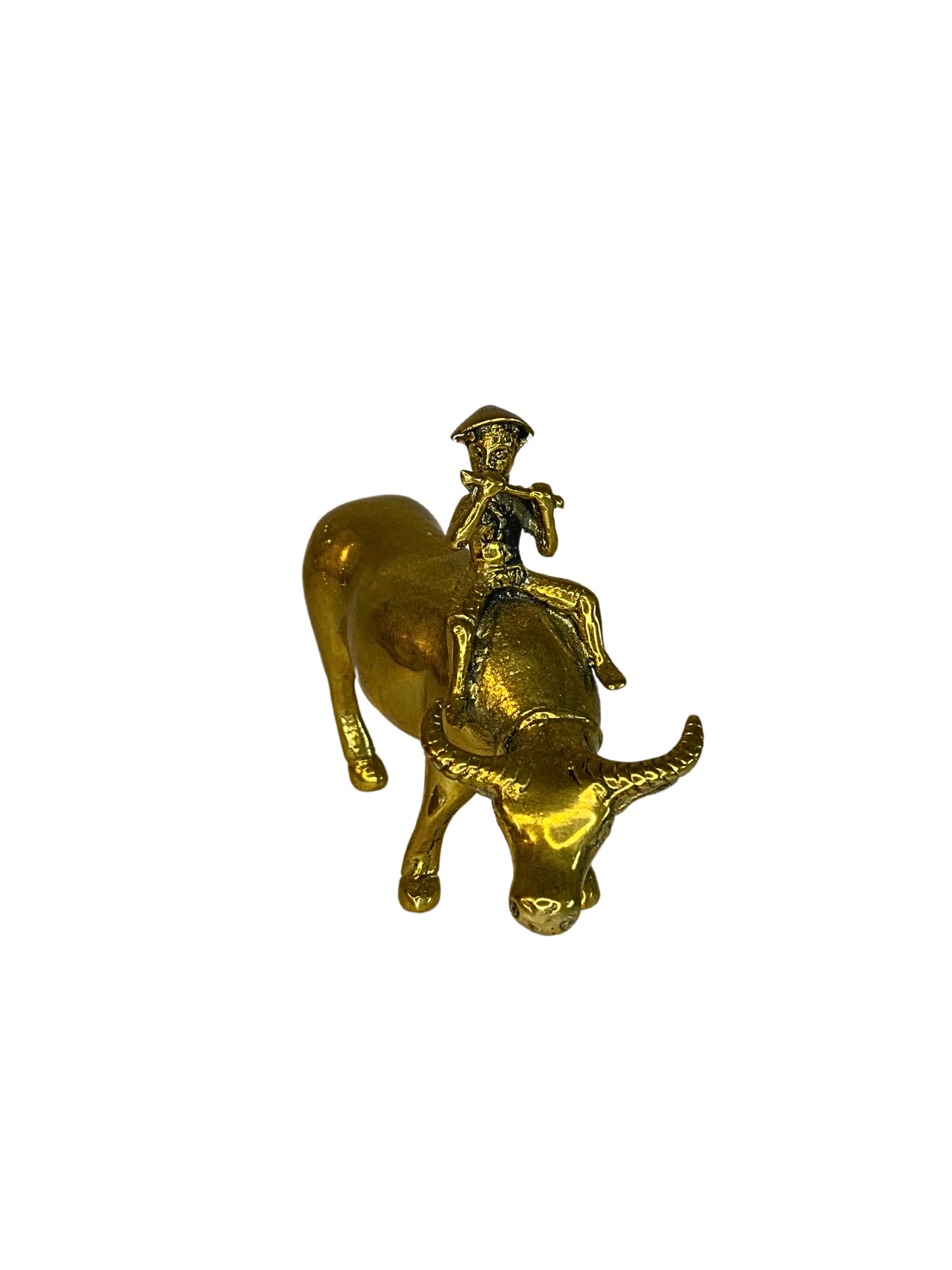 Brass decor carabao