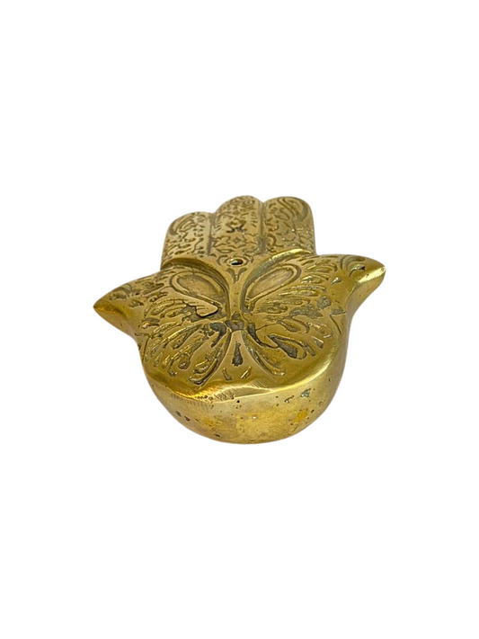 Brass deco hand