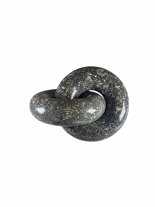 Marble chain dark grey