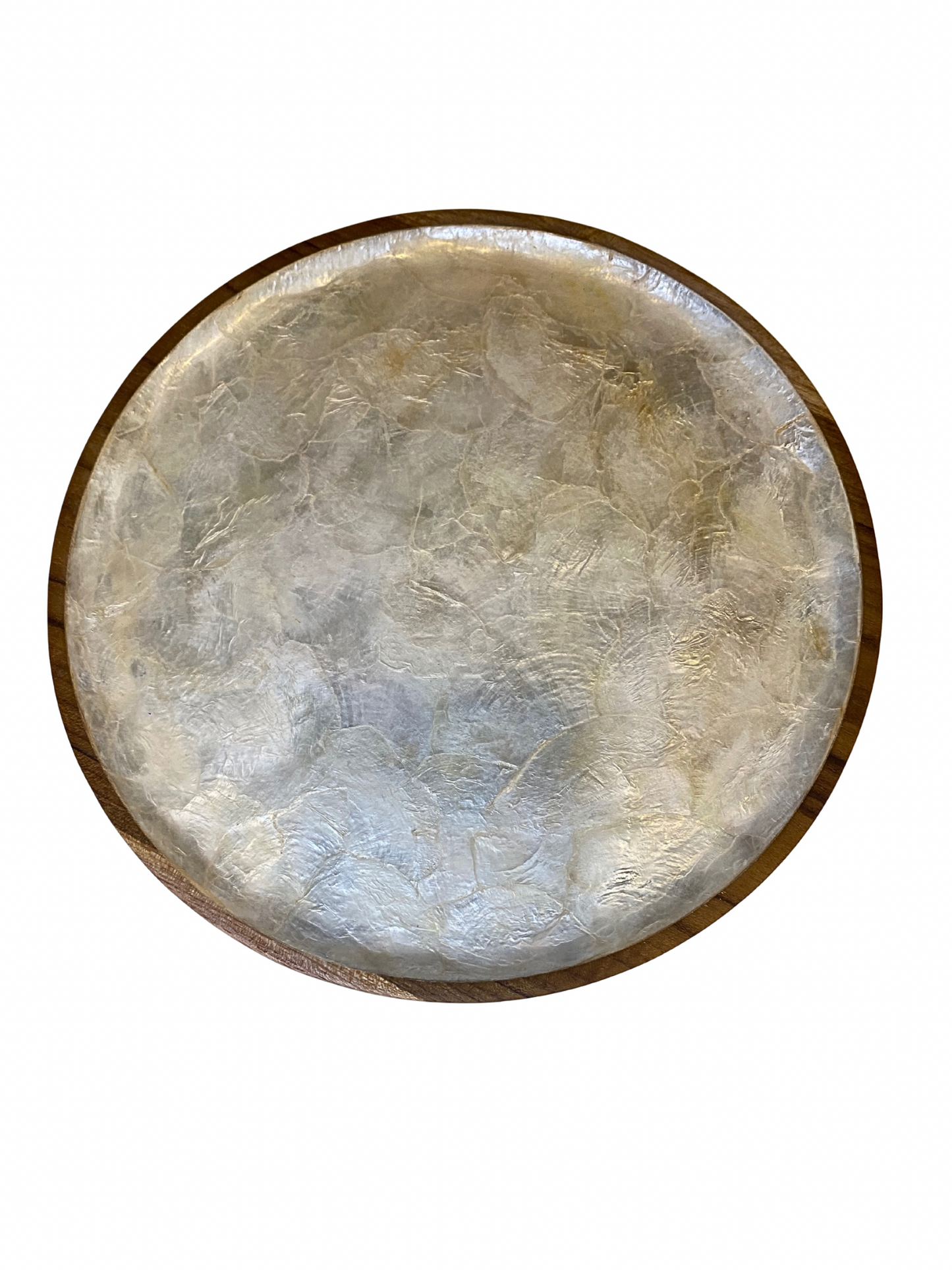Plate shell wood size M - 25cm