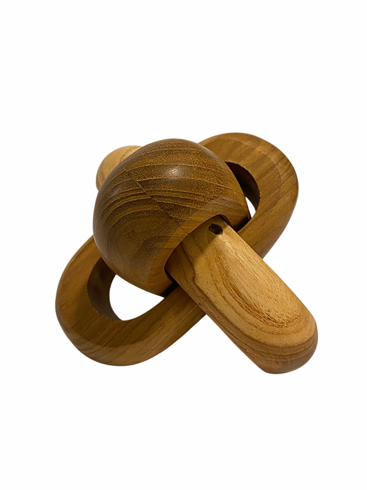 Wooden chain brown