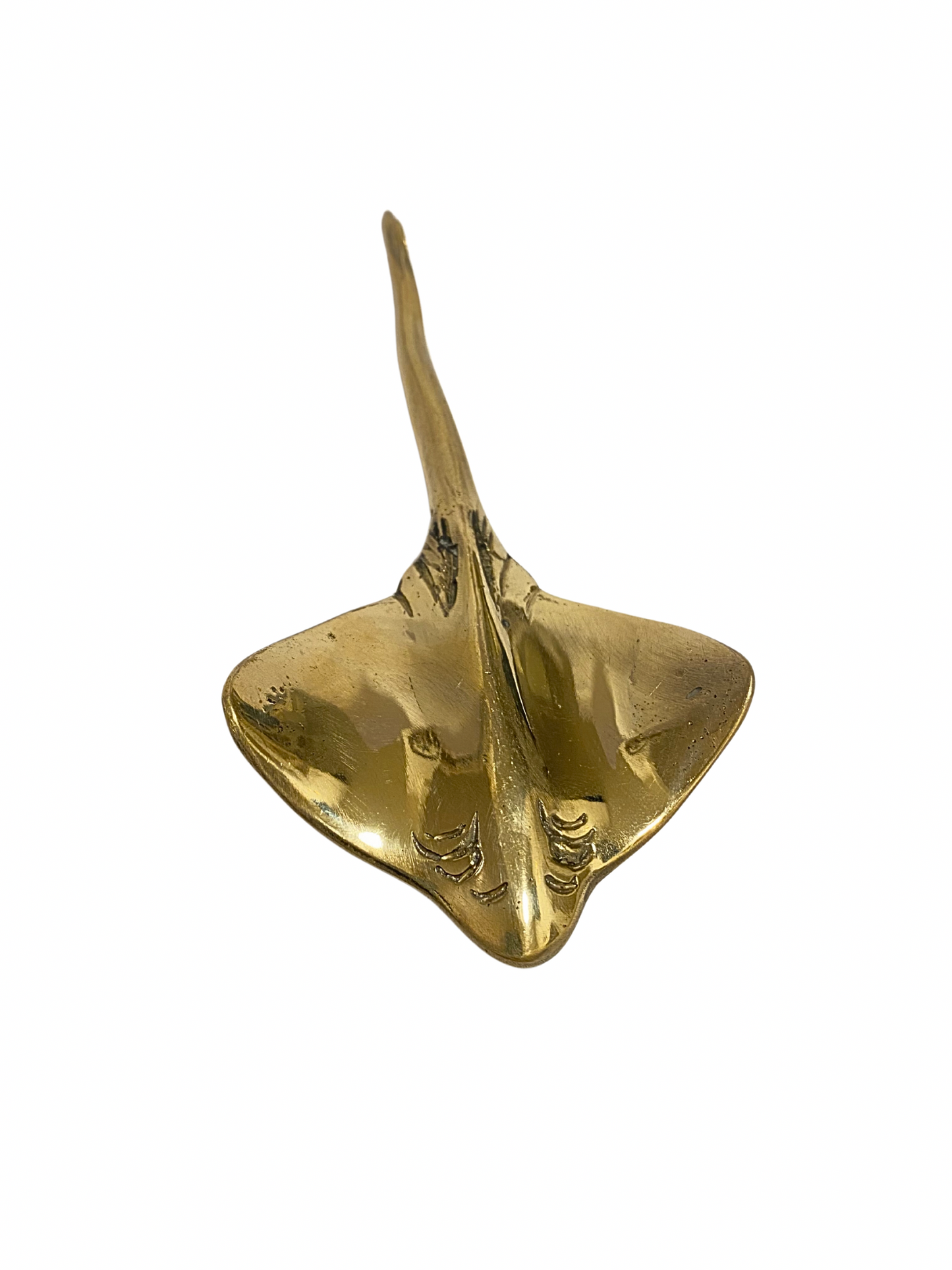 Brass deco stingray