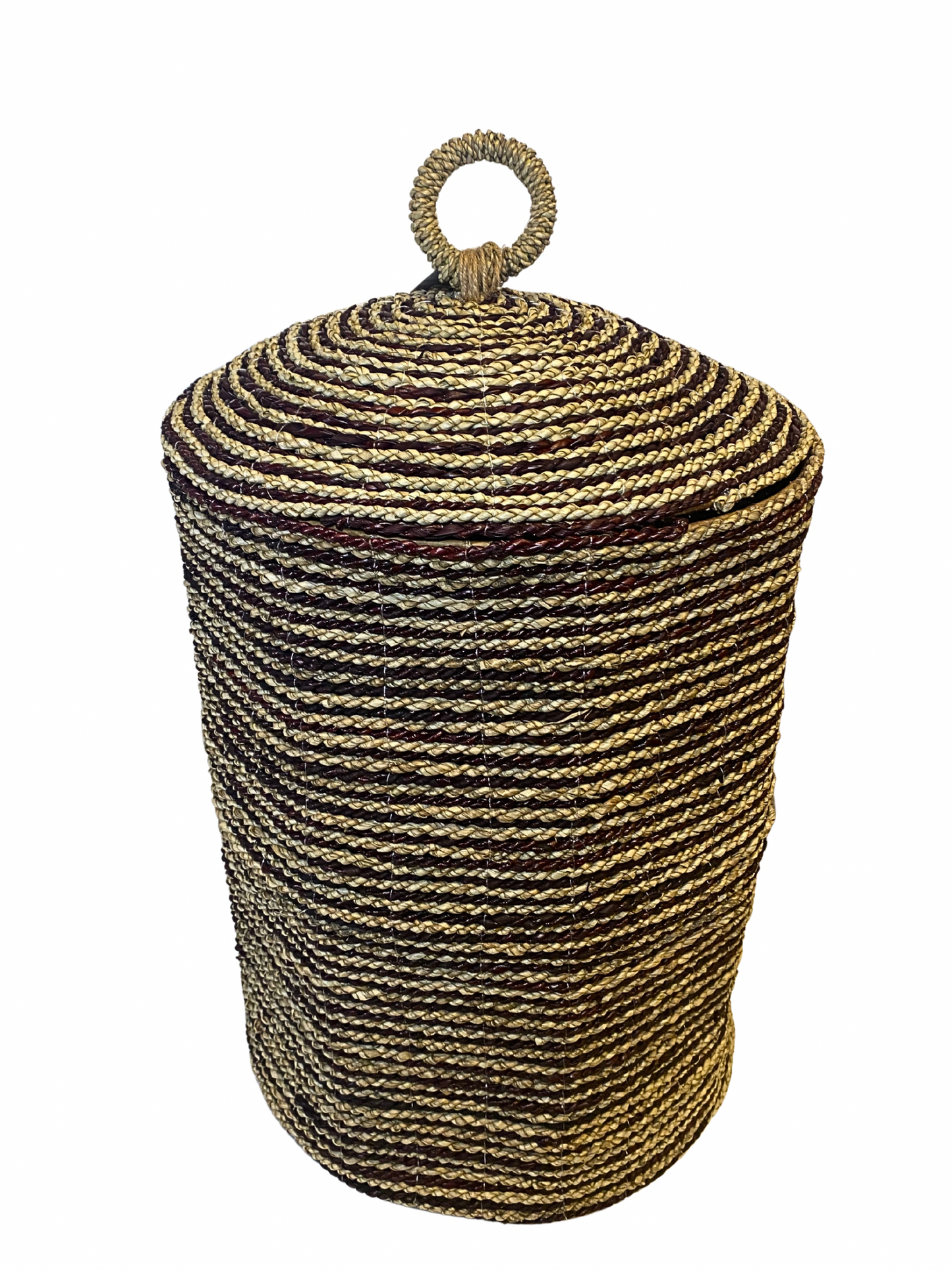 Banana leaf basket with lid - 50cm