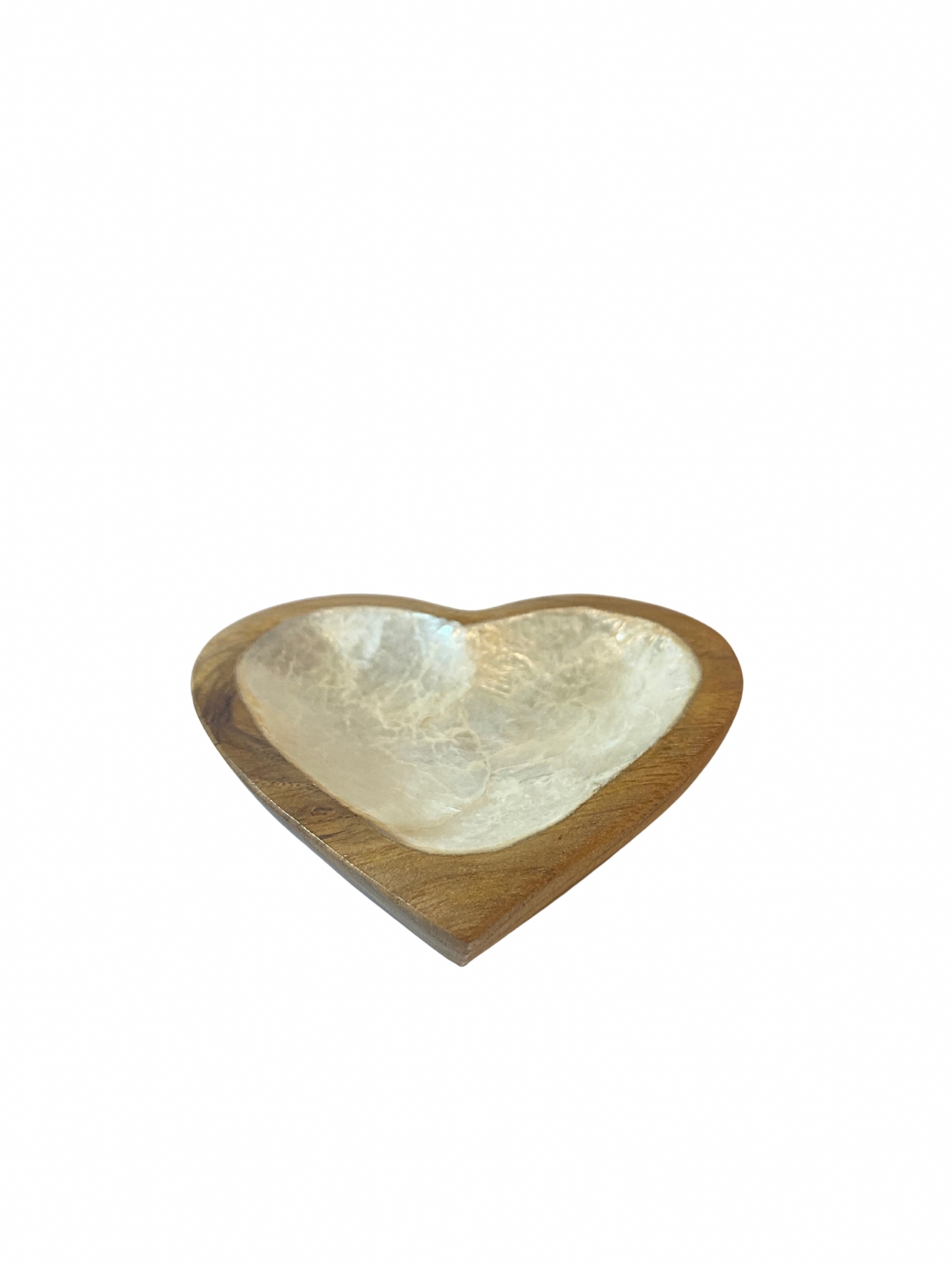 Wooden bowl shell small