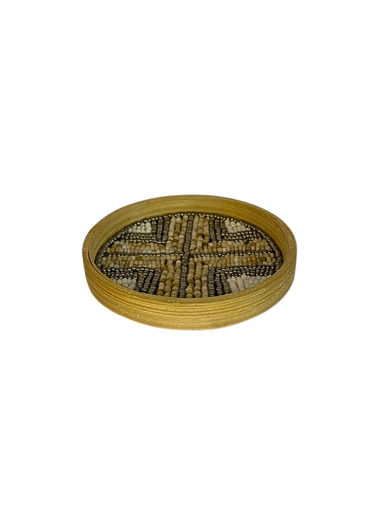 Coaster beaded