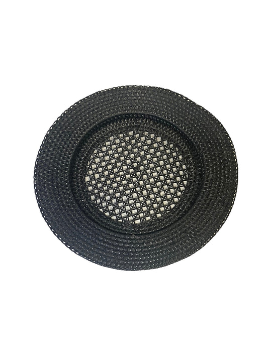 Rattan placemat black
