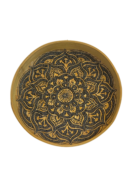 Traditional black bamboo L