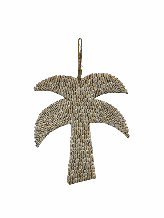 Wall decor palm shell natural