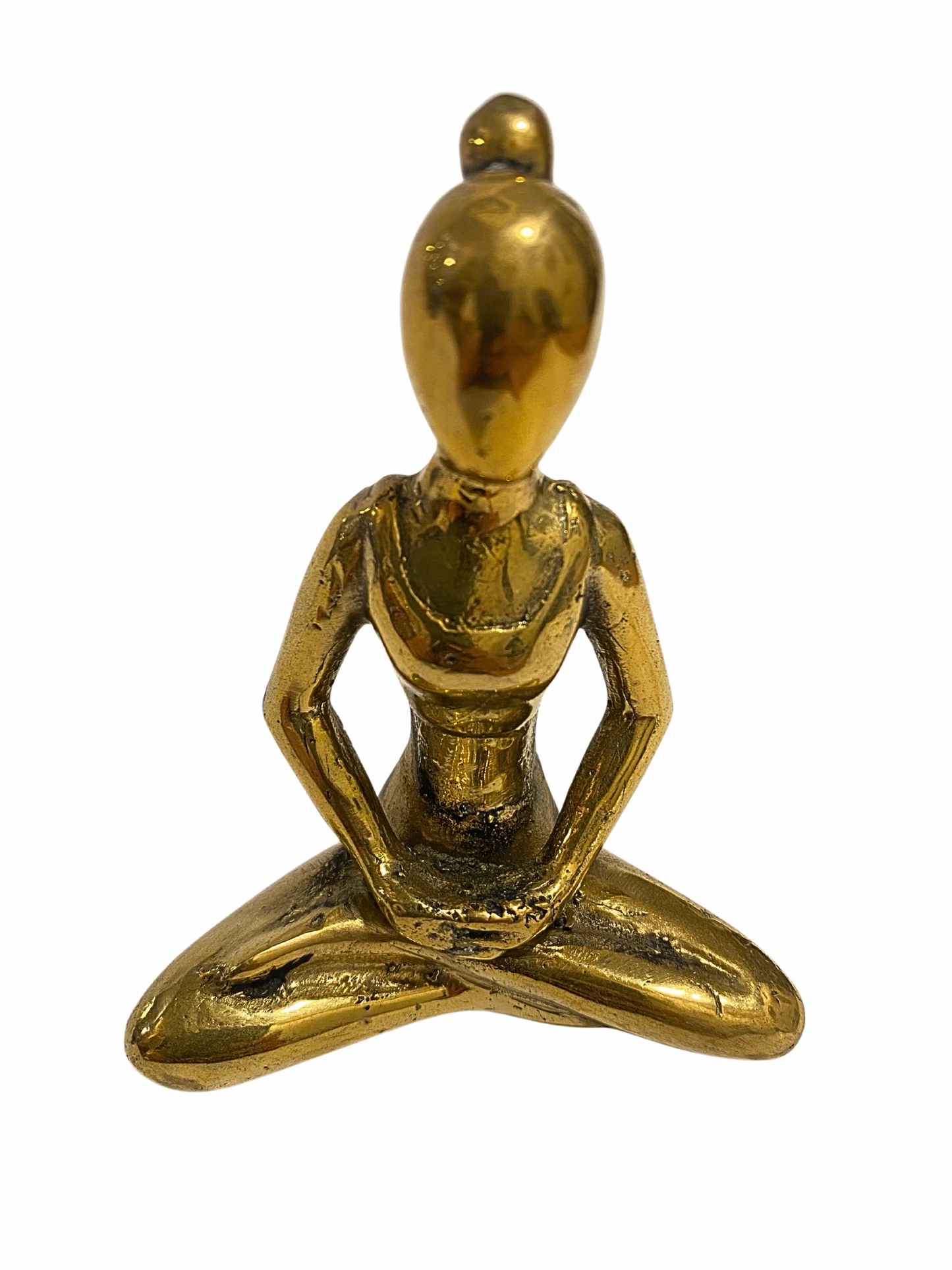 Brass deco yoga meditation
