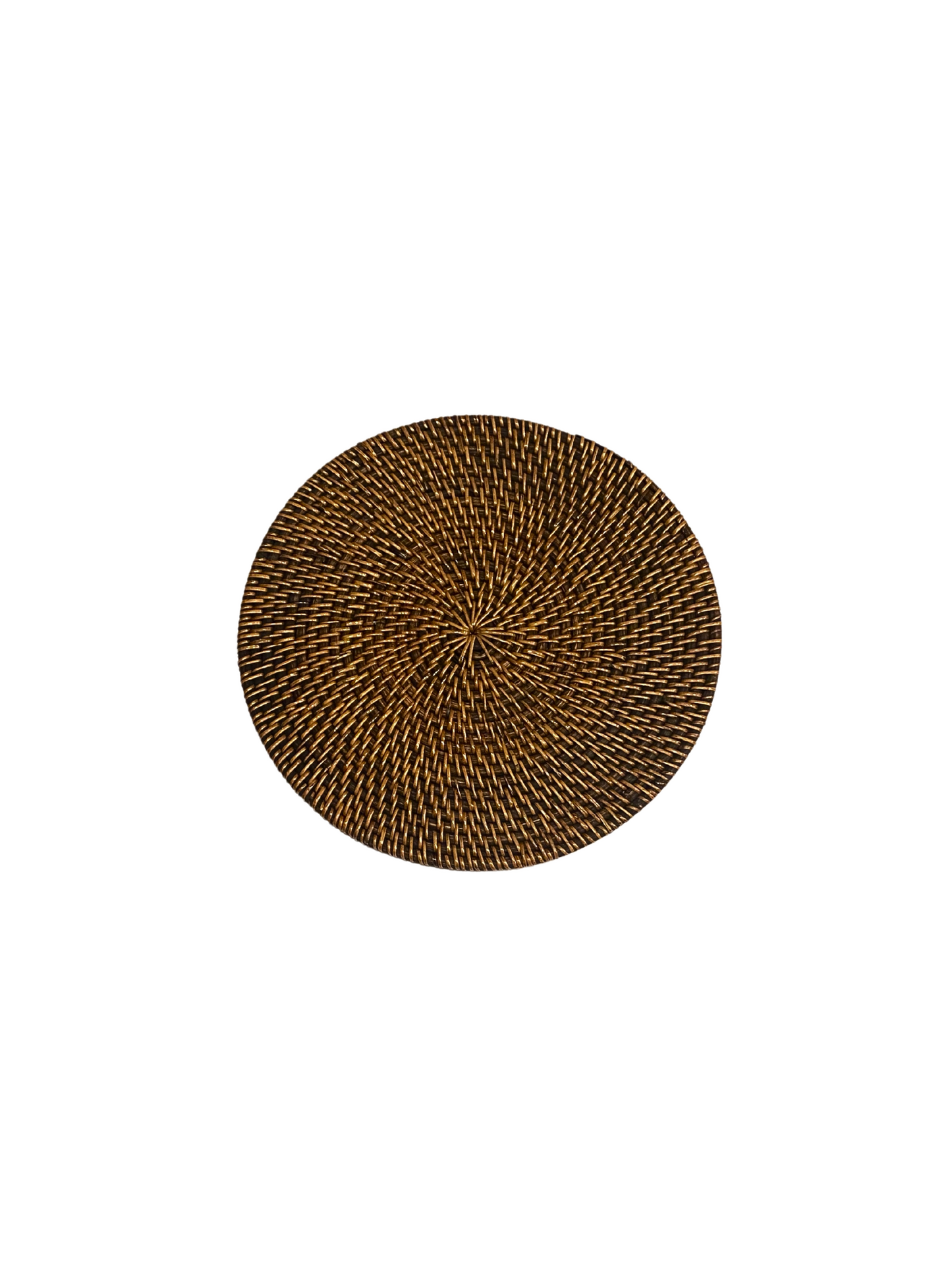Rattan placemate
 dark brown