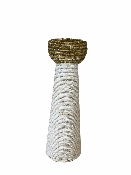 Tower beads white
