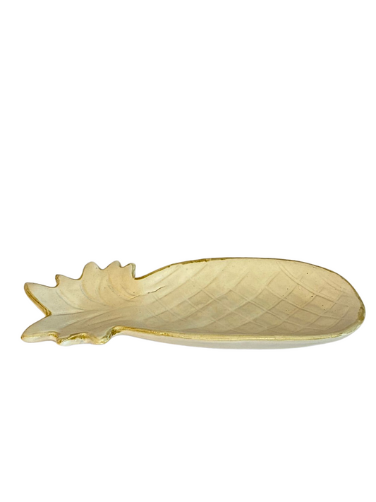 Ceramic pineapple white