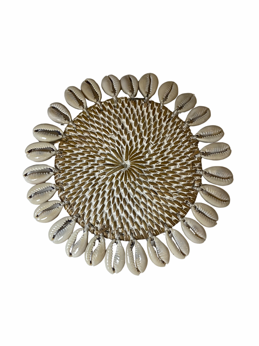 Shell coaster natural