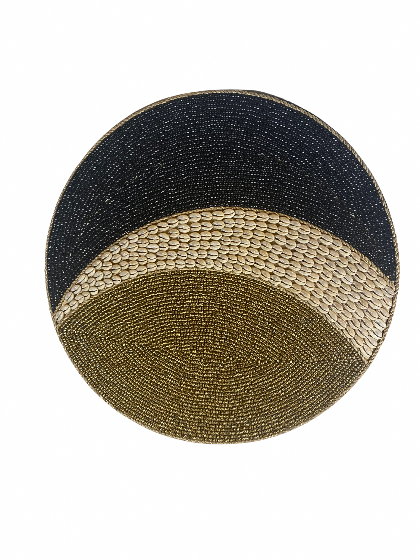 Wall decor beads shell round S,M,L