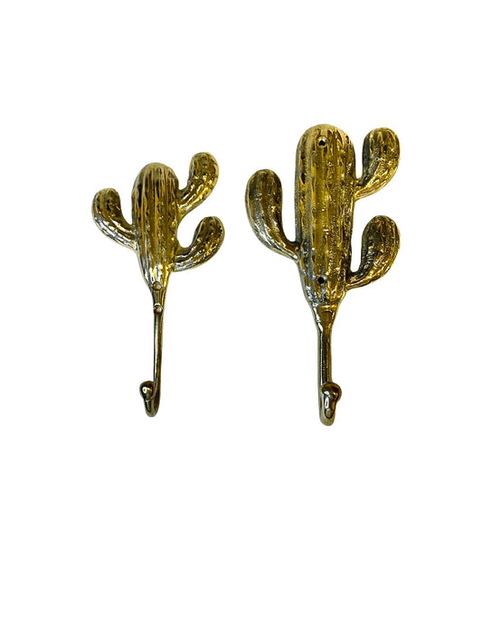 Brass hooks cactus size M , L