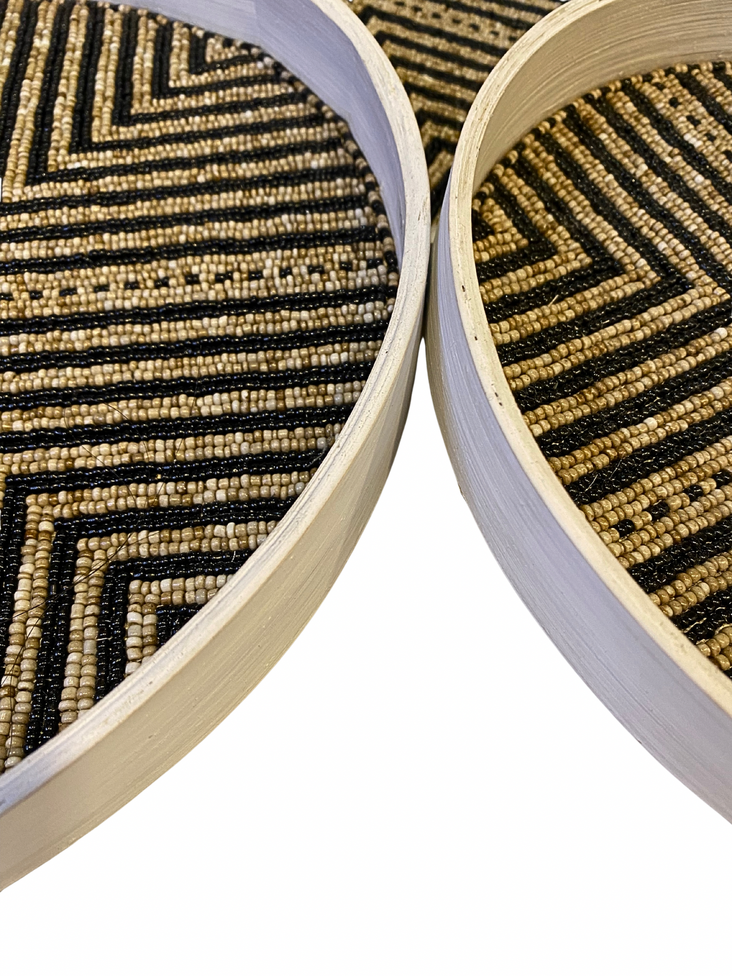 Set bamboo tray beads