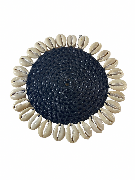 Shell coaster black