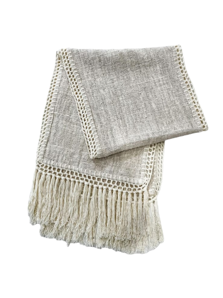 Bed runner handwoven