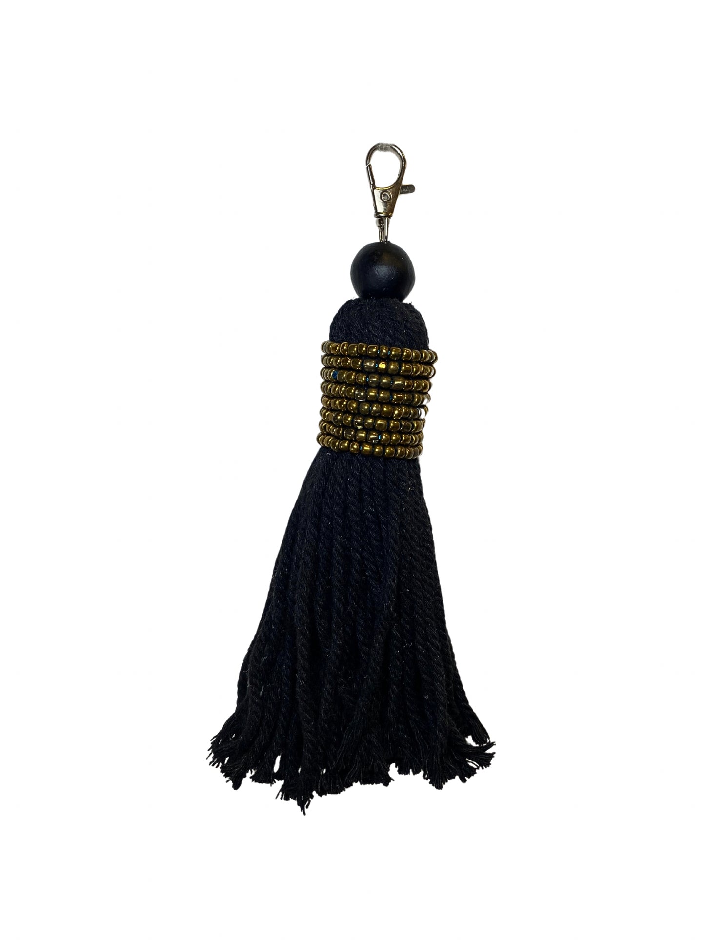 Keychain tassel black