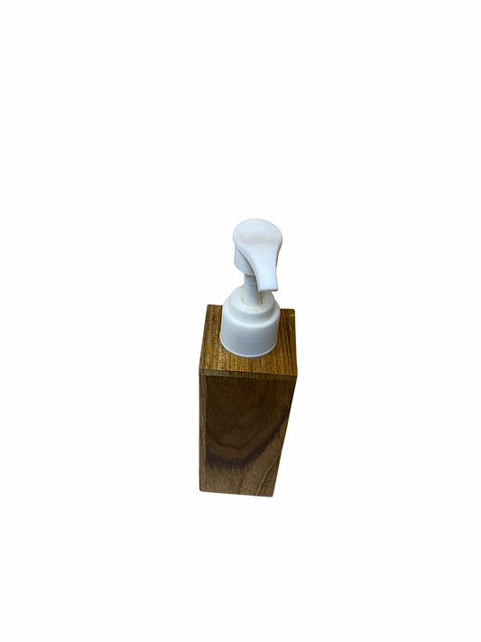 Dispenser bottle square wood  size S