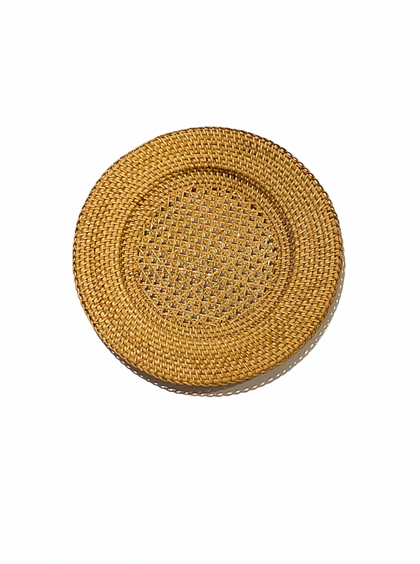 Rattan round placemate