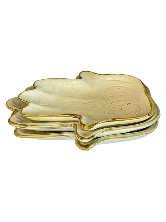 Set ceramic hand