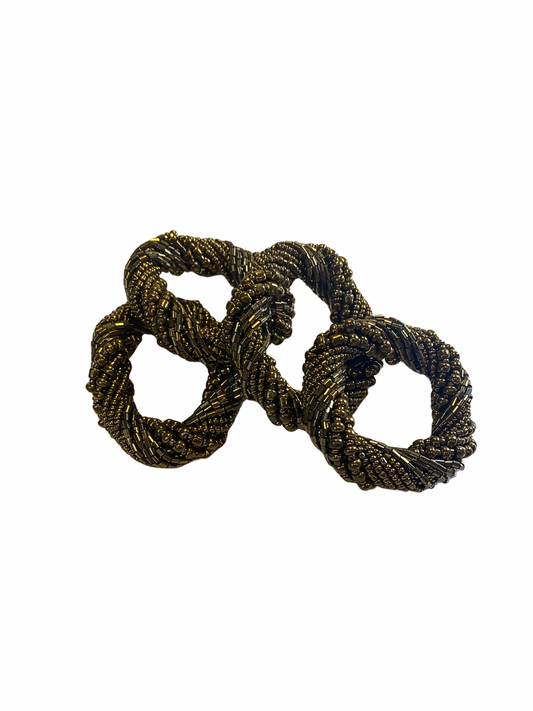 Set ring napkin ( 4 pcs ) gold