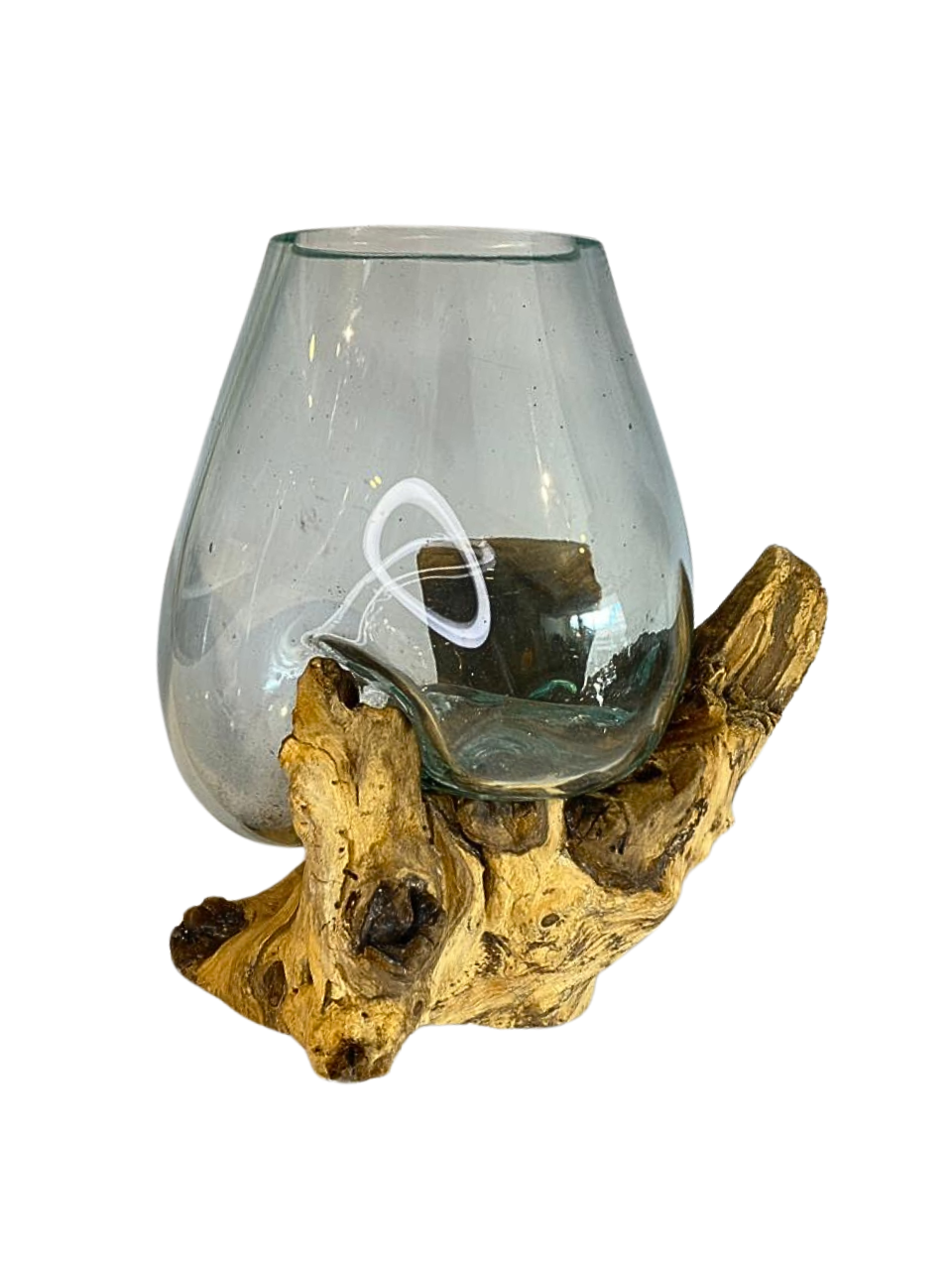 Wooden glass size 12