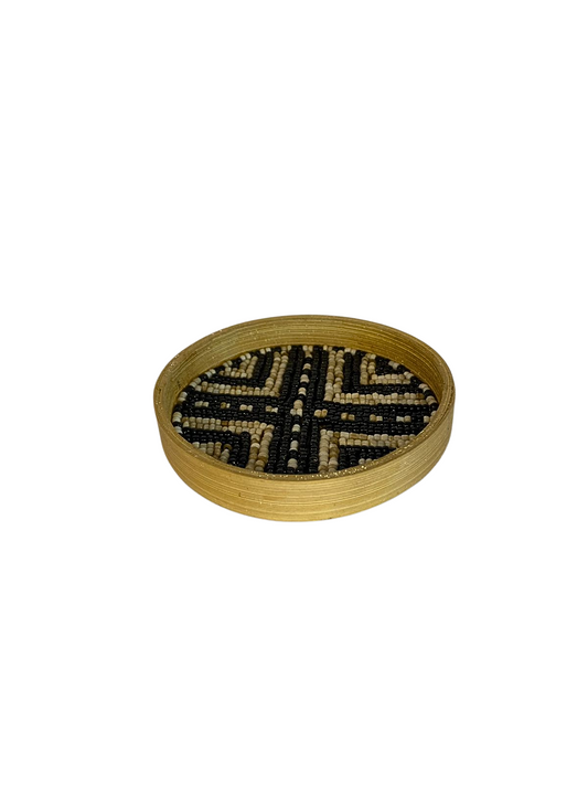 Coaster beaded