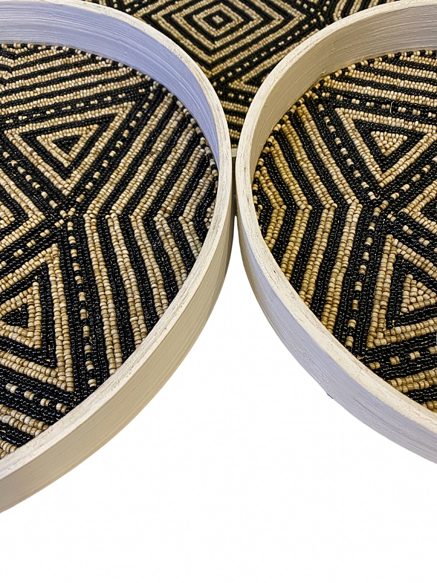 Set bamboo tray beads