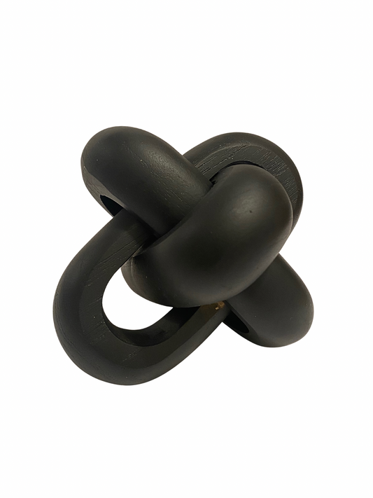 Wooden chain black